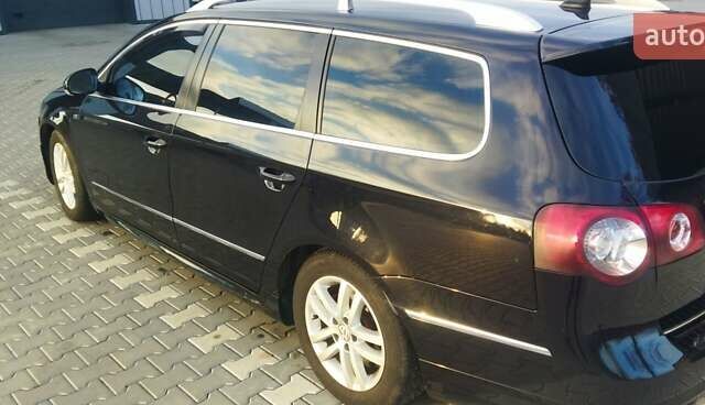 Черный Фольксваген Пассат, объемом двигателя 1.97 л и пробегом 280 тыс. км за 7200 $, фото 1 на Automoto.ua