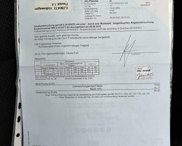 Черный Фольксваген Пассат, объемом двигателя 1.4 л и пробегом 199 тыс. км за 6900 $, фото 38 на Automoto.ua