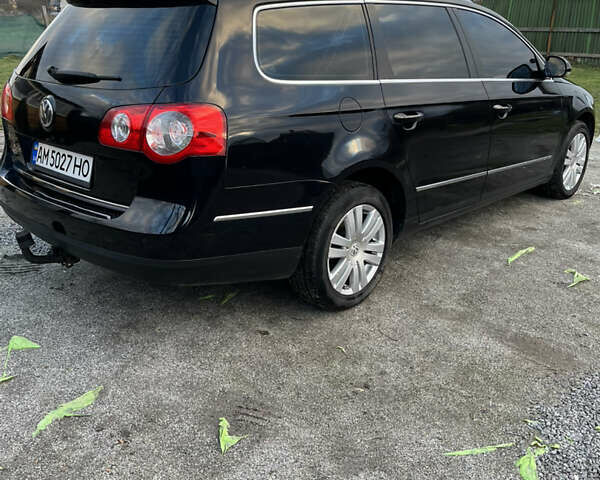 Черный Фольксваген Пассат, объемом двигателя 1.97 л и пробегом 345 тыс. км за 7400 $, фото 4 на Automoto.ua