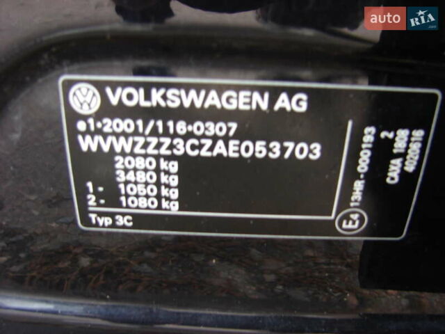 Черный Фольксваген Пассат, объемом двигателя 1.4 л и пробегом 223 тыс. км за 7200 $, фото 11 на Automoto.ua