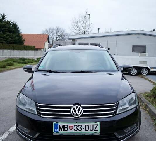 Черный Фольксваген Пассат, объемом двигателя 2 л и пробегом 180 тыс. км за 8687 $, фото 1 на Automoto.ua