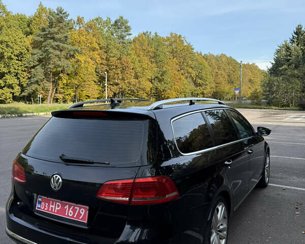 Черный Фольксваген Пассат, объемом двигателя 2 л и пробегом 243 тыс. км за 12500 $, фото 4 на Automoto.ua