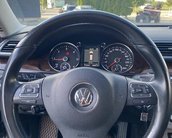 Черный Фольксваген Пассат, объемом двигателя 2 л и пробегом 275 тыс. км за 13599 $, фото 13 на Automoto.ua