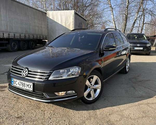 Черный Фольксваген Пассат, объемом двигателя 2 л и пробегом 270 тыс. км за 13650 $, фото 1 на Automoto.ua
