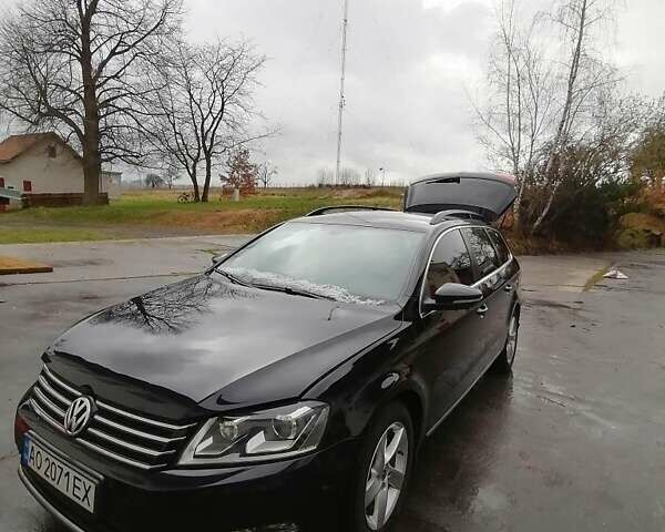 Черный Фольксваген Пассат, объемом двигателя 2 л и пробегом 236 тыс. км за 10700 $, фото 1 на Automoto.ua