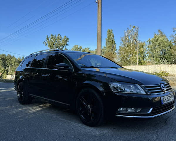 Черный Фольксваген Пассат, объемом двигателя 2 л и пробегом 315 тыс. км за 12400 $, фото 2 на Automoto.ua