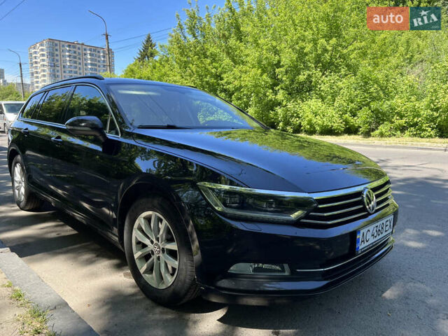 Черный Фольксваген Пассат, объемом двигателя 2 л и пробегом 370 тыс. км за 16700 $, фото 1 на Automoto.ua