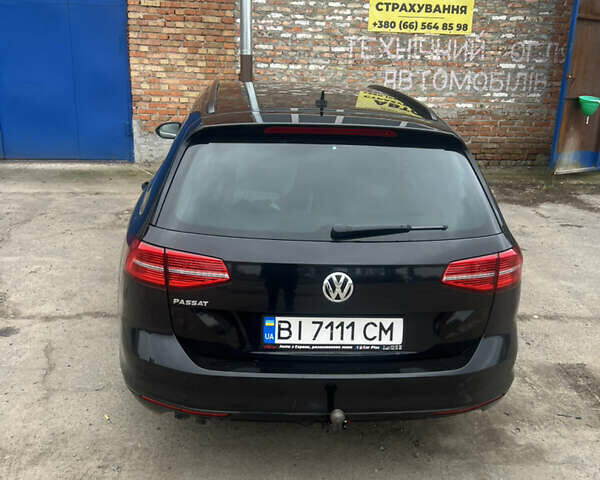 Черный Фольксваген Пассат, объемом двигателя 1.97 л и пробегом 216 тыс. км за 21000 $, фото 4 на Automoto.ua