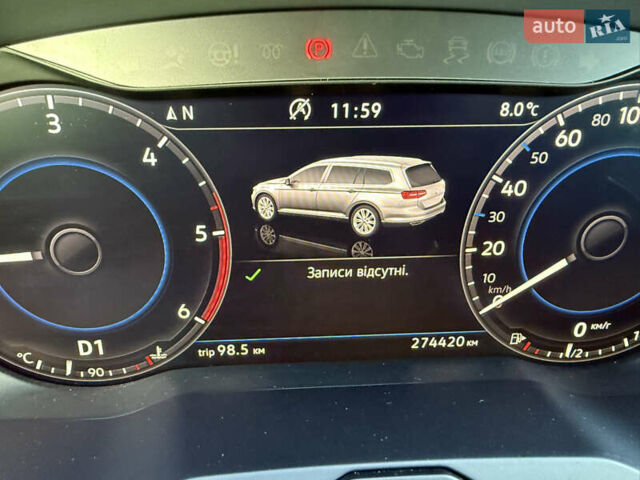 Чорний Фольксваген Пассат, об'ємом двигуна 2 л та пробігом 274 тис. км за 17650 $, фото 31 на Automoto.ua