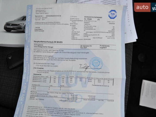 Черный Фольксваген Пассат, объемом двигателя 1.97 л и пробегом 152 тыс. км за 26500 $, фото 107 на Automoto.ua