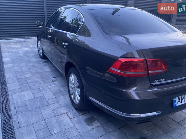 Фольксваген Пассат 2013 в Житомире на Automoto.ua Коричневый Фольксваген Пассат, объемом двигателя 2 л и пробегом 292 тыс. км за 11500 $, фото 4 на Automoto.ua