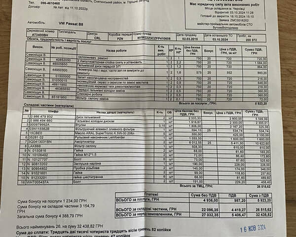 Коричневий Фольксваген Пассат, об'ємом двигуна 1.97 л та пробігом 223 тис. км за 15800 $, фото 16 на Automoto.ua