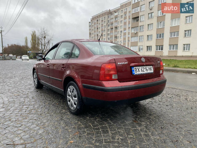 Красный Фольксваген Пассат, объемом двигателя 1.8 л и пробегом 246 тыс. км за 3299 $, фото 7 на Automoto.ua
