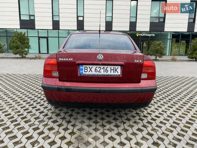 Красный Фольксваген Пассат, объемом двигателя 1.78 л и пробегом 246 тыс. км за 2999 $, фото 5 на Automoto.ua