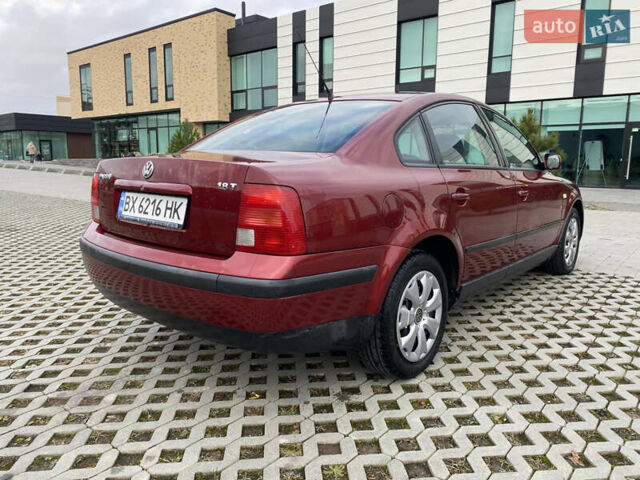 Красный Фольксваген Пассат, объемом двигателя 1.78 л и пробегом 246 тыс. км за 2999 $, фото 4 на Automoto.ua