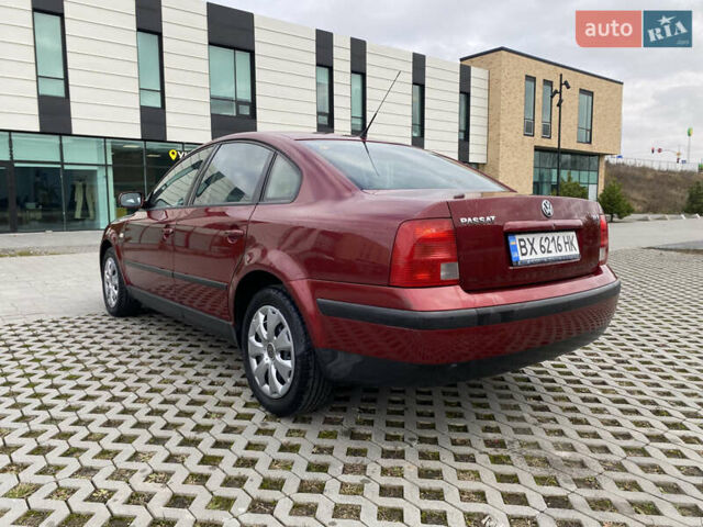 Красный Фольксваген Пассат, объемом двигателя 1.78 л и пробегом 246 тыс. км за 2999 $, фото 6 на Automoto.ua