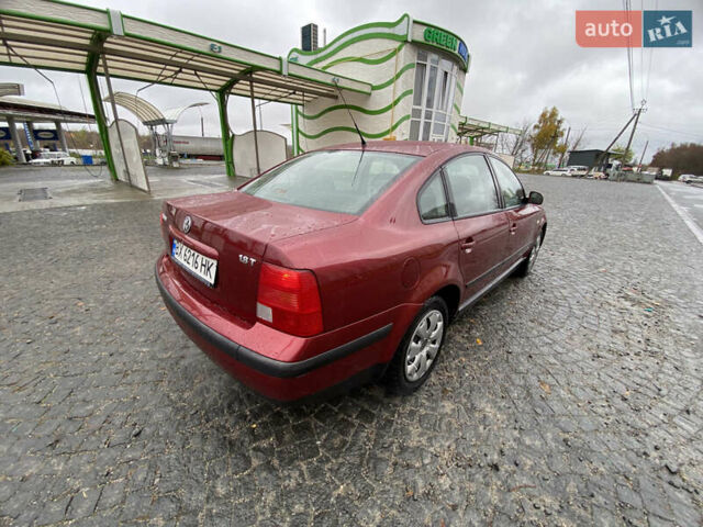 Красный Фольксваген Пассат, объемом двигателя 1.8 л и пробегом 246 тыс. км за 3299 $, фото 11 на Automoto.ua