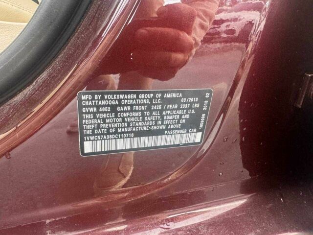 Красный Фольксваген Пассат, объемом двигателя 2 л и пробегом 192 тыс. км за 9750 $, фото 13 на Automoto.ua