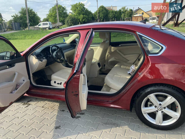 Красный Фольксваген Пассат, объемом двигателя 2 л и пробегом 171 тыс. км за 13500 $, фото 4 на Automoto.ua