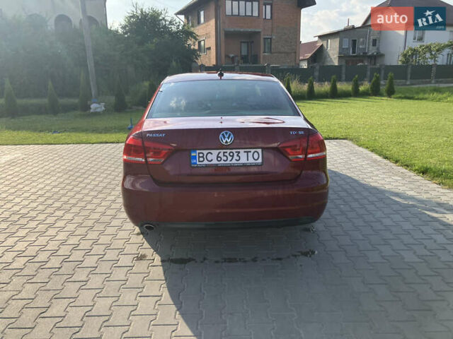 Красный Фольксваген Пассат, объемом двигателя 2 л и пробегом 171 тыс. км за 13500 $, фото 9 на Automoto.ua