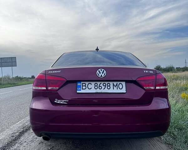 Красный Фольксваген Пассат, объемом двигателя 1.8 л и пробегом 194 тыс. км за 11000 $, фото 3 на Automoto.ua