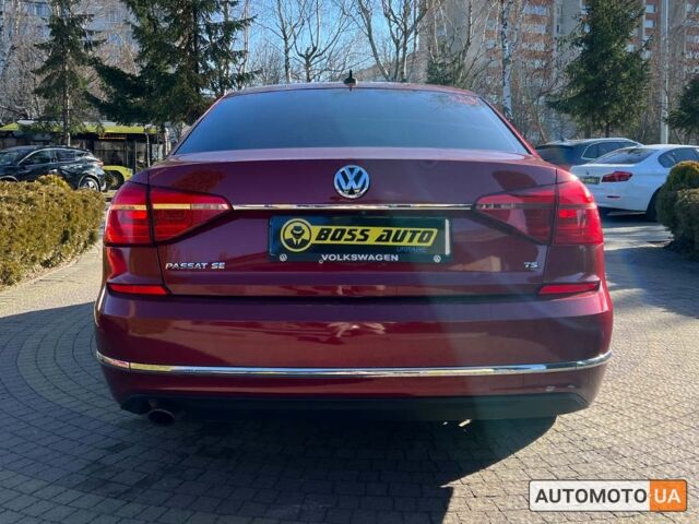 Красный Фольксваген Пассат, объемом двигателя 1.8 л и пробегом 143 тыс. км за 14000 $, фото 5 на Automoto.ua