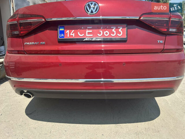 Красный Фольксваген Пассат, объемом двигателя 2 л и пробегом 39 тыс. км за 17500 $, фото 5 на Automoto.ua