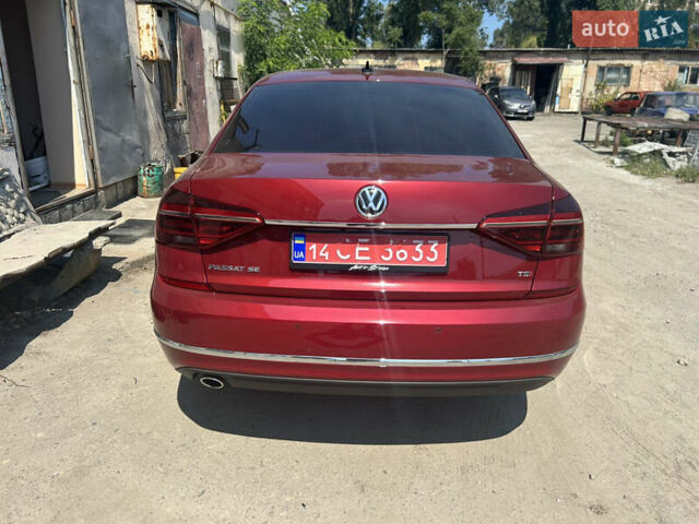 Красный Фольксваген Пассат, объемом двигателя 2 л и пробегом 39 тыс. км за 17500 $, фото 1 на Automoto.ua