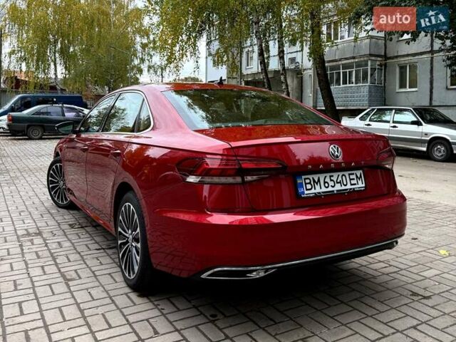 Фольксваген Пассат 2021 у Ромнах на Automoto.ua Червоний Фольксваген Пассат, об'ємом двигуна 1.98 л та пробігом 43 тис. км за 21600 $, фото 4 на Automoto.ua