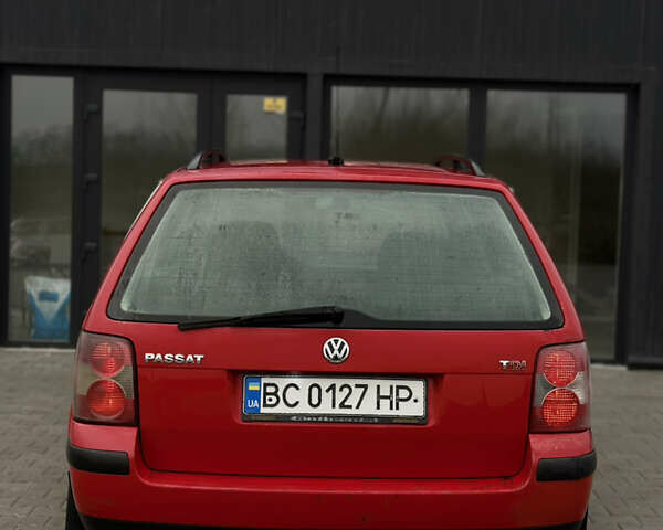 Червоний Фольксваген Пассат, об'ємом двигуна 1.9 л та пробігом 335 тис. км за 2900 $, фото 1 на Automoto.ua