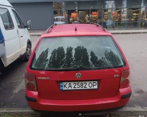 Красный Фольксваген Пассат, объемом двигателя 1.98 л и пробегом 241 тыс. км за 4500 $, фото 4 на Automoto.ua