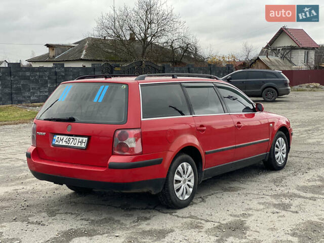 Красный Фольксваген Пассат, объемом двигателя 1.9 л и пробегом 400 тыс. км за 2850 $, фото 5 на Automoto.ua