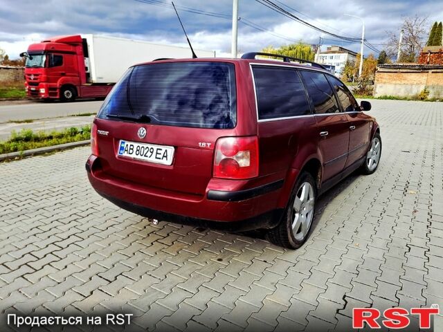 Червоний Фольксваген Пассат, об'ємом двигуна 1.8 л та пробігом 232 тис. км за 4000 $, фото 1 на Automoto.ua