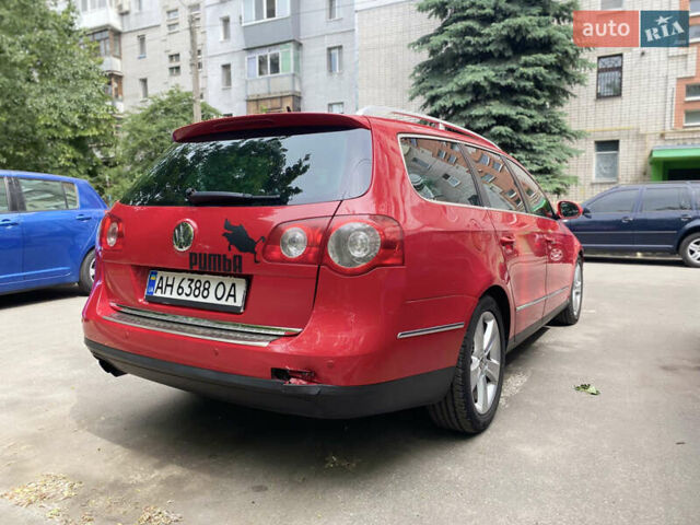 Красный Фольксваген Пассат, объемом двигателя 2 л и пробегом 290 тыс. км за 6500 $, фото 9 на Automoto.ua