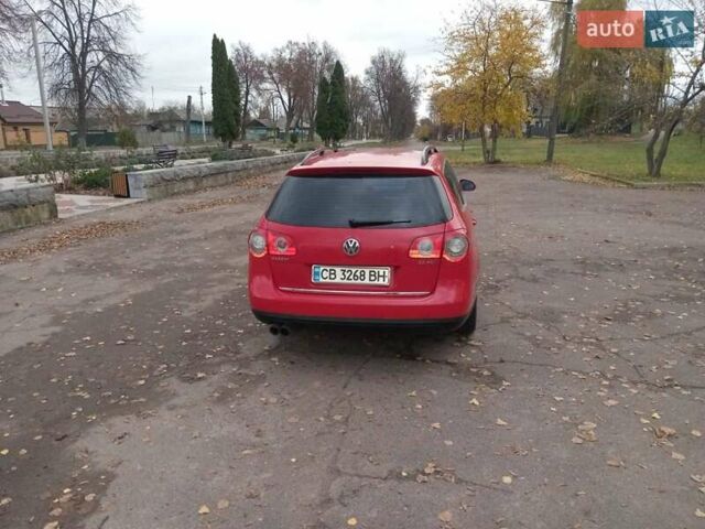 Красный Фольксваген Пассат, объемом двигателя 2 л и пробегом 314 тыс. км за 5300 $, фото 1 на Automoto.ua