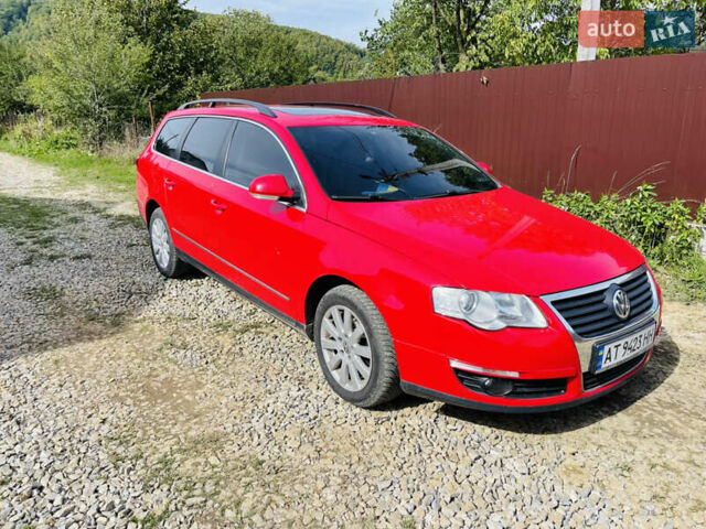 Красный Фольксваген Пассат, объемом двигателя 2 л и пробегом 255 тыс. км за 6100 $, фото 1 на Automoto.ua