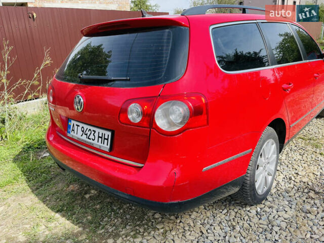 Красный Фольксваген Пассат, объемом двигателя 2 л и пробегом 255 тыс. км за 6100 $, фото 3 на Automoto.ua