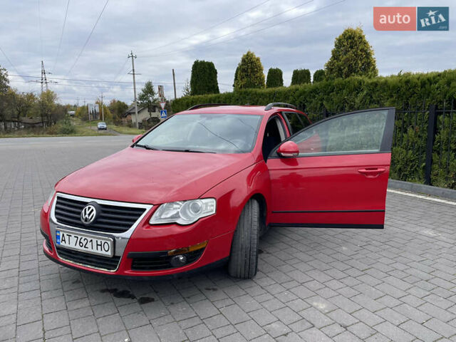Красный Фольксваген Пассат, объемом двигателя 1.97 л и пробегом 235 тыс. км за 7200 $, фото 1 на Automoto.ua