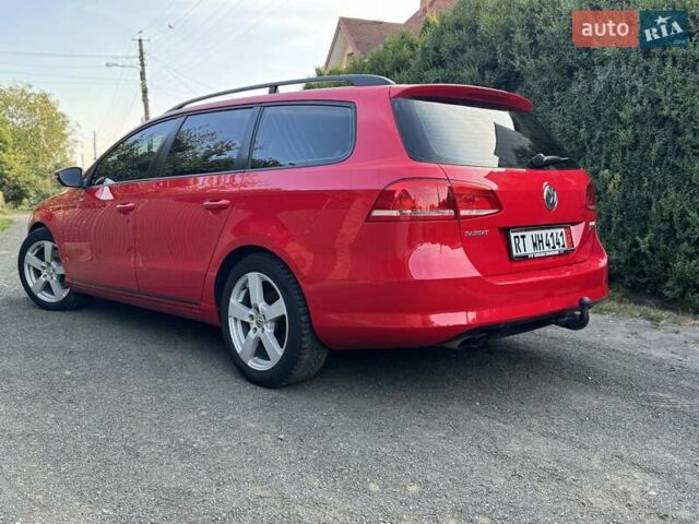 Красный Фольксваген Пассат, объемом двигателя 2 л и пробегом 205 тыс. км за 9450 $, фото 11 на Automoto.ua