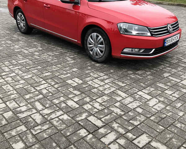 Красный Фольксваген Пассат, объемом двигателя 1.6 л и пробегом 211 тыс. км за 9800 $, фото 14 на Automoto.ua