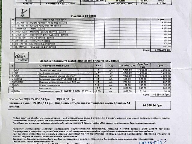 Фольксваген Пассат, объемом двигателя 1.8 л и пробегом 121 тыс. км за 12500 $, фото 4 на Automoto.ua