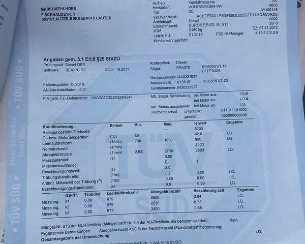 Фольксваген Пассат, об'ємом двигуна 2 л та пробігом 256 тис. км за 11800 $, фото 46 на Automoto.ua