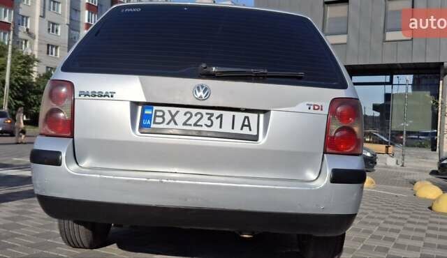 Серый Фольксваген Пассат, объемом двигателя 1.9 л и пробегом 344 тыс. км за 4800 $, фото 1 на Automoto.ua