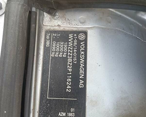 Серый Фольксваген Пассат, объемом двигателя 2 л и пробегом 280 тыс. км за 5500 $, фото 5 на Automoto.ua