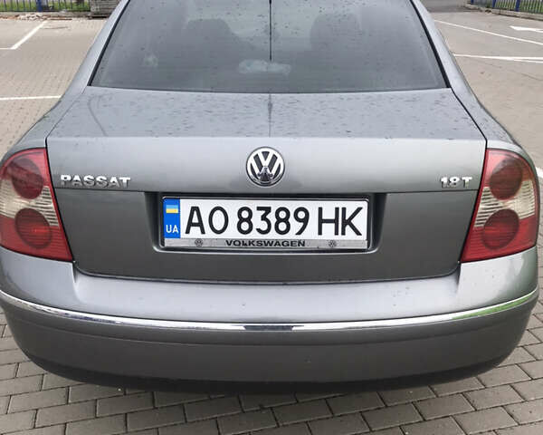 Серый Фольксваген Пассат, объемом двигателя 1.8 л и пробегом 273 тыс. км за 5200 $, фото 8 на Automoto.ua