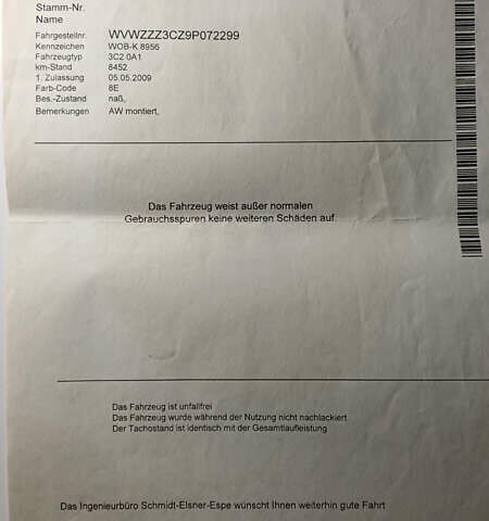Фольксваген Пассат 2009 в Виннице на Automoto.ua Серый Фольксваген Пассат, объемом двигателя 1.6 л и пробегом 194 тыс. км за 7999 $, фото 21 на Automoto.ua