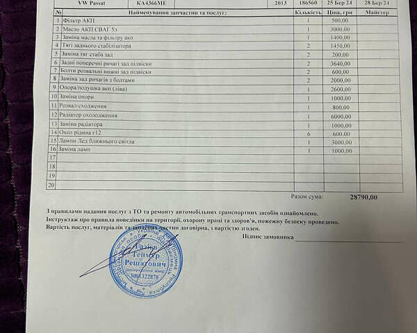 Серый Фольксваген Пассат, объемом двигателя 1.97 л и пробегом 216 тыс. км за 11300 $, фото 13 на Automoto.ua