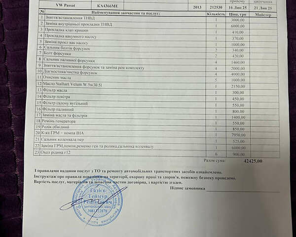 Серый Фольксваген Пассат, объемом двигателя 1.97 л и пробегом 216 тыс. км за 11300 $, фото 14 на Automoto.ua