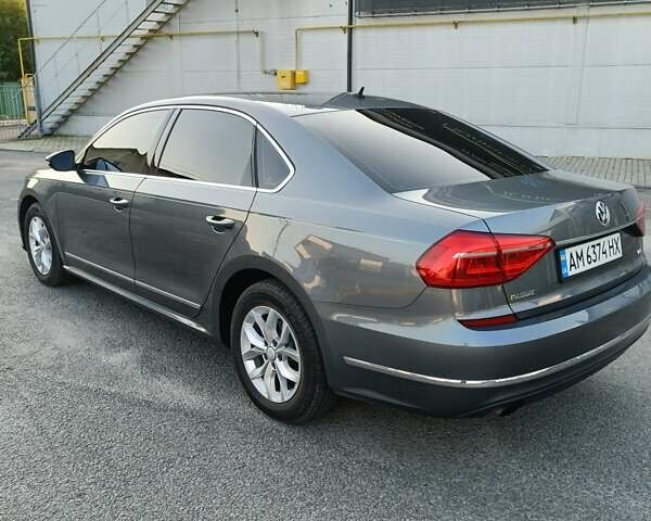 Фольксваген Пассат 2015 в Житомире на Automoto.ua Серый Фольксваген Пассат, объемом двигателя 1.8 л и пробегом 185 тыс. км за 11500 $, фото 11 на Automoto.ua