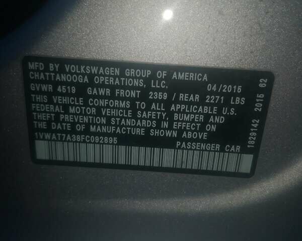 Сірий Фольксваген Пассат, об'ємом двигуна 1.8 л та пробігом 212 тис. км за 9800 $, фото 9 на Automoto.ua